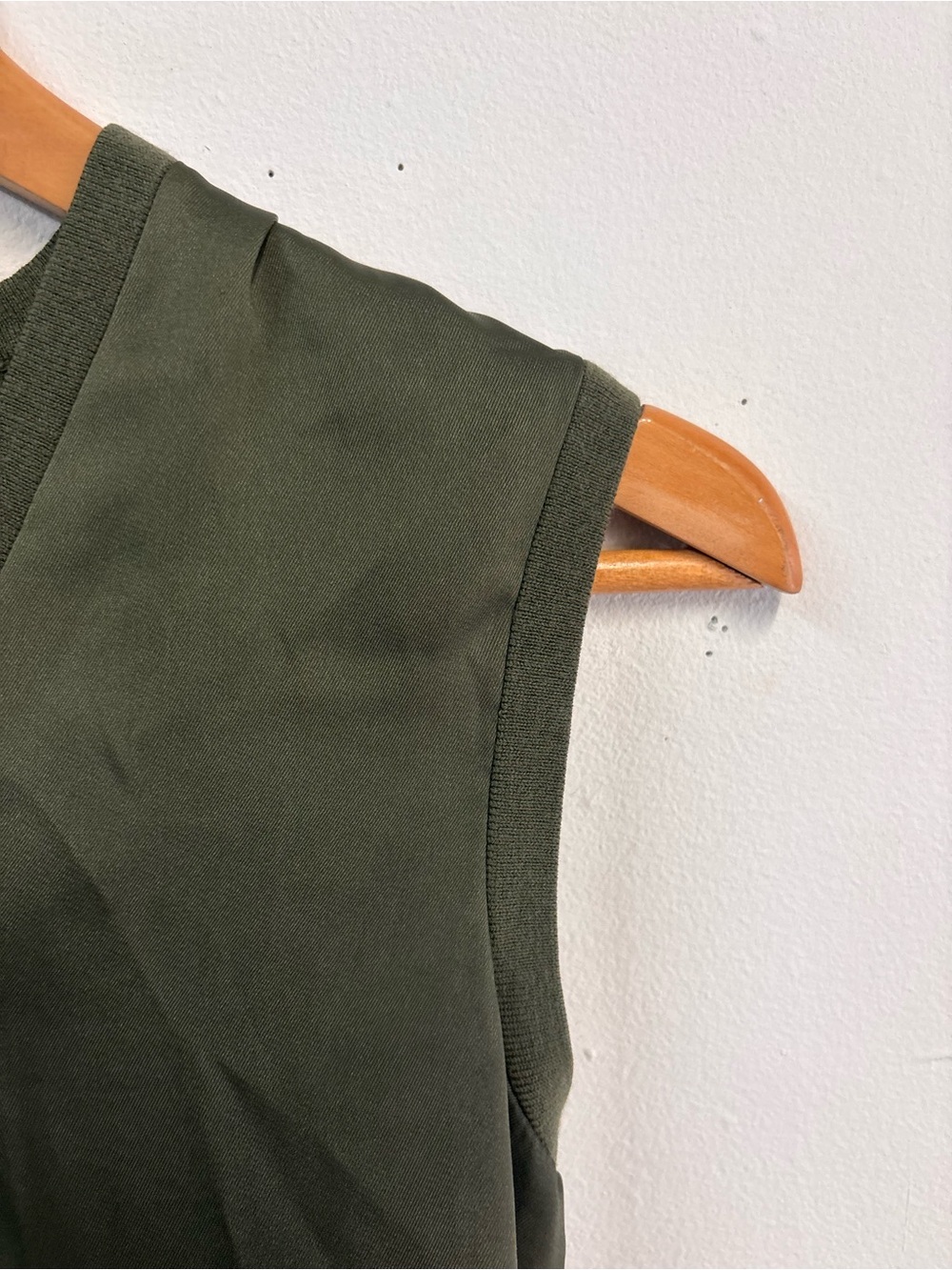 Ted Baker Olive Green Sleeveless Tank